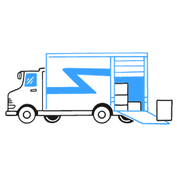 Lee Home Packers and Movers-Delivary Van